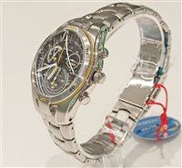 Orologio Vagary By Citizen Chrono in Acciaio AT1081-58G - AT1081-58G